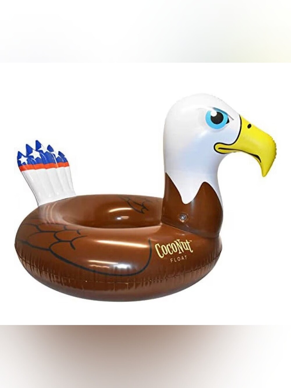 Coconut Outdoor Patriotic Bald Eagle Pool Float NEW Never Used